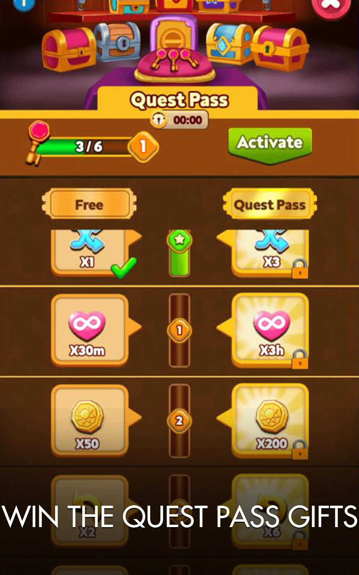 Triple Match Tile Quest 3D screenshot